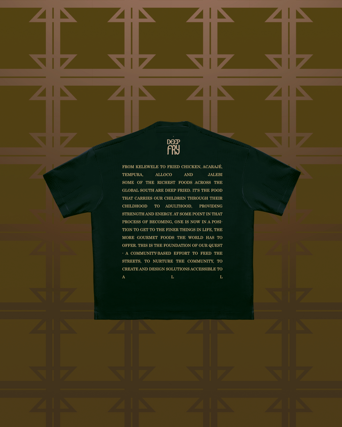Deep Fry Manifesto T-Shirt - Complimentary - Mwami