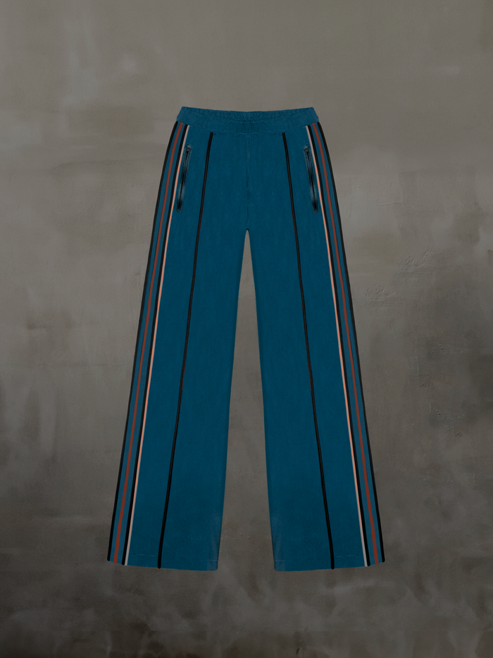 Stealth Track Pants - Egyptian Teal - Mwami
