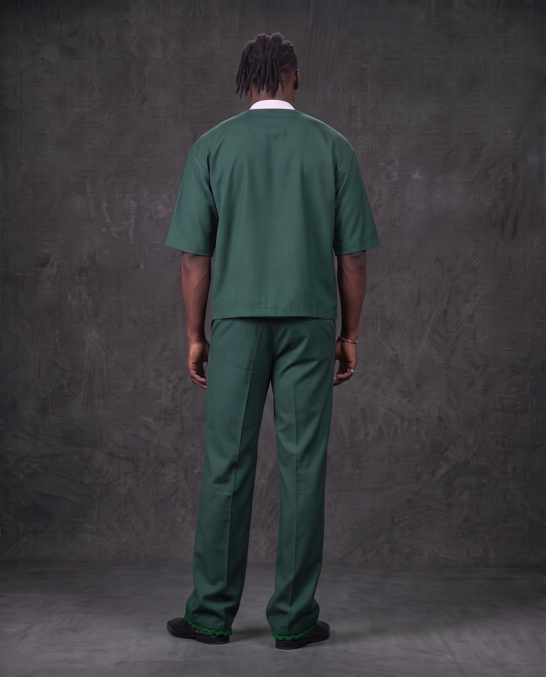 Emerald Cotton Polo — Harmattan '26