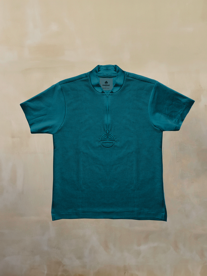 Stealth Polo Shirt - Teal - Mwami