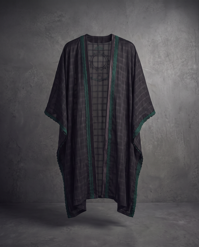 Harmattan Plaid Lace Cape — Harmattan '25