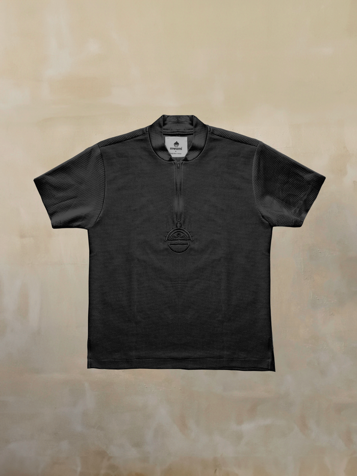 Stealth Polo Shirt - Black - Mwami