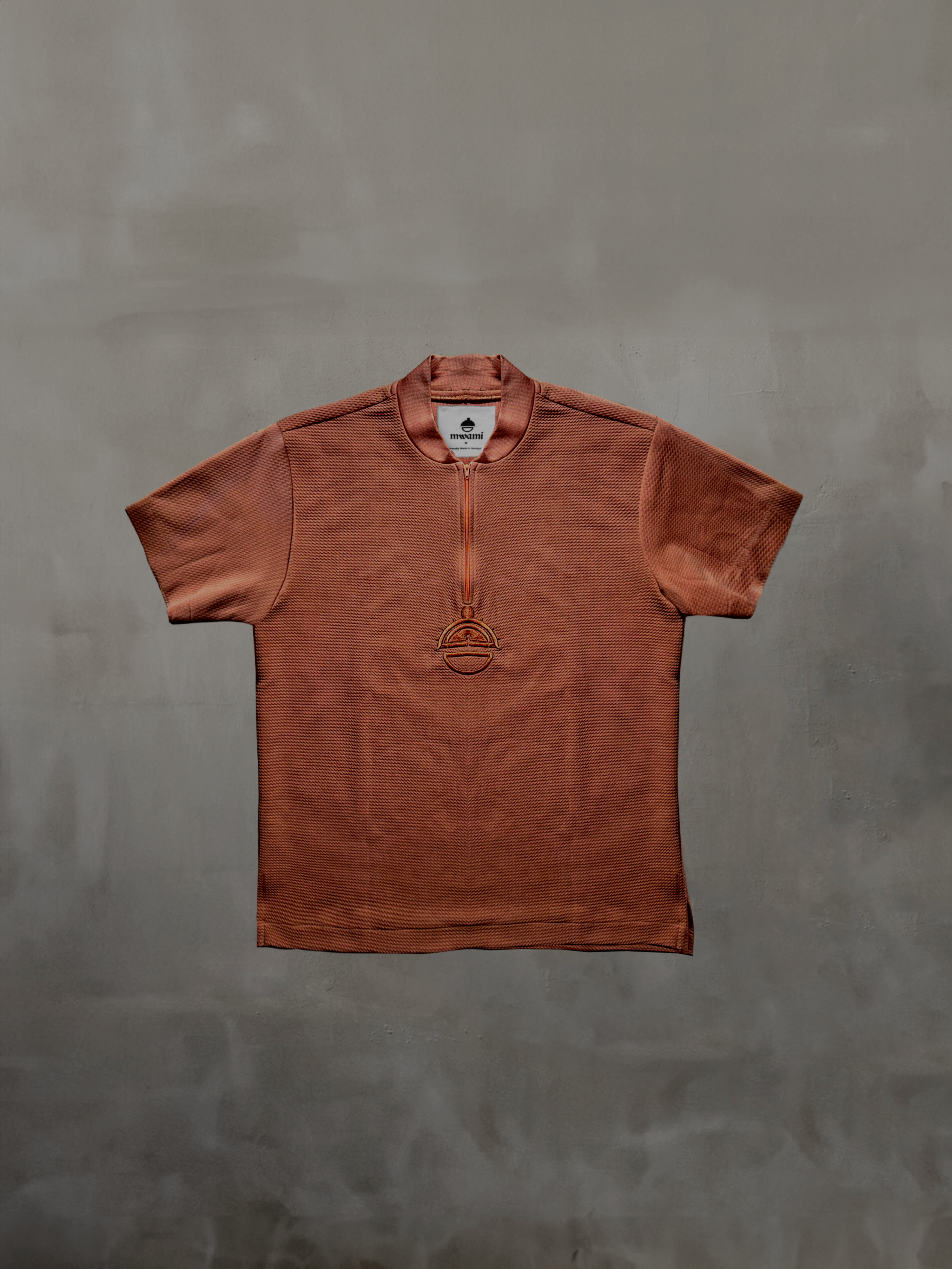 Stealth Polo Shirt - Brown - Mwami