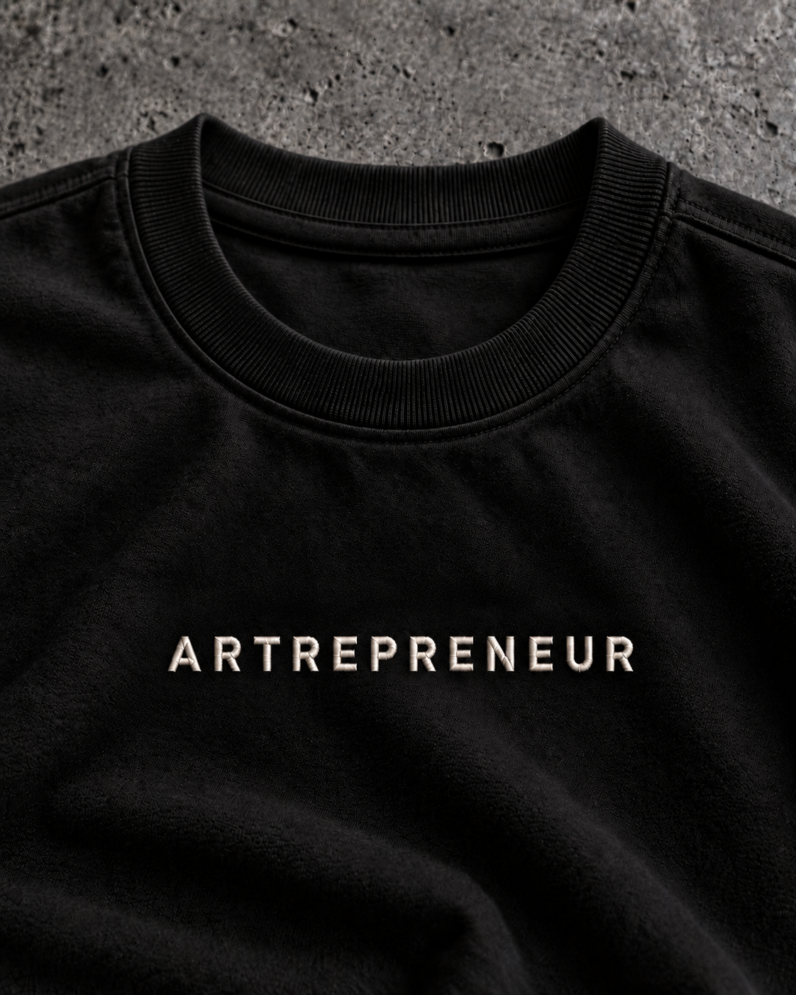 ARTREPRENEUR Oversized T-shirt - Black