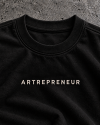 ARTREPRENEUR Oversized T-shirt - Black