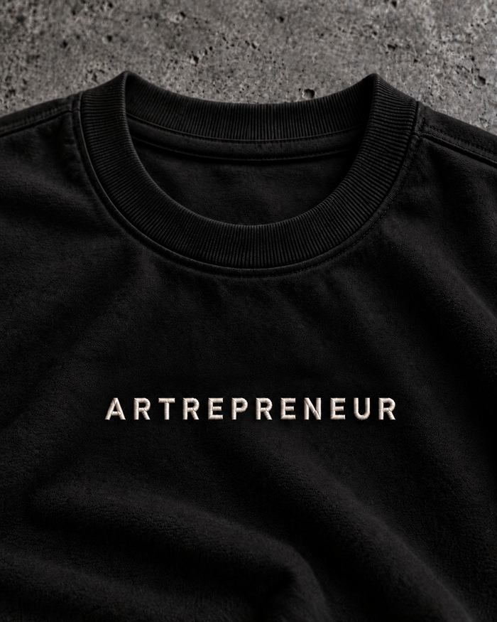 ARTREPRENEUR Oversized T-shirt - Black