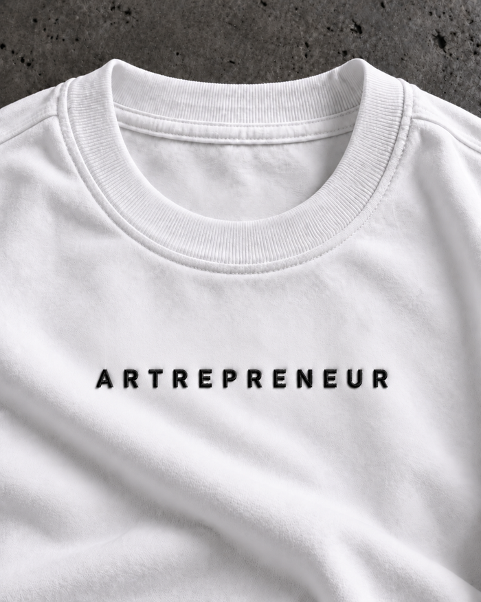 ARTREPRENEUR Oversized T-shirt - White