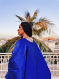 Harmattan Boubou - Royal Blue - Mwami