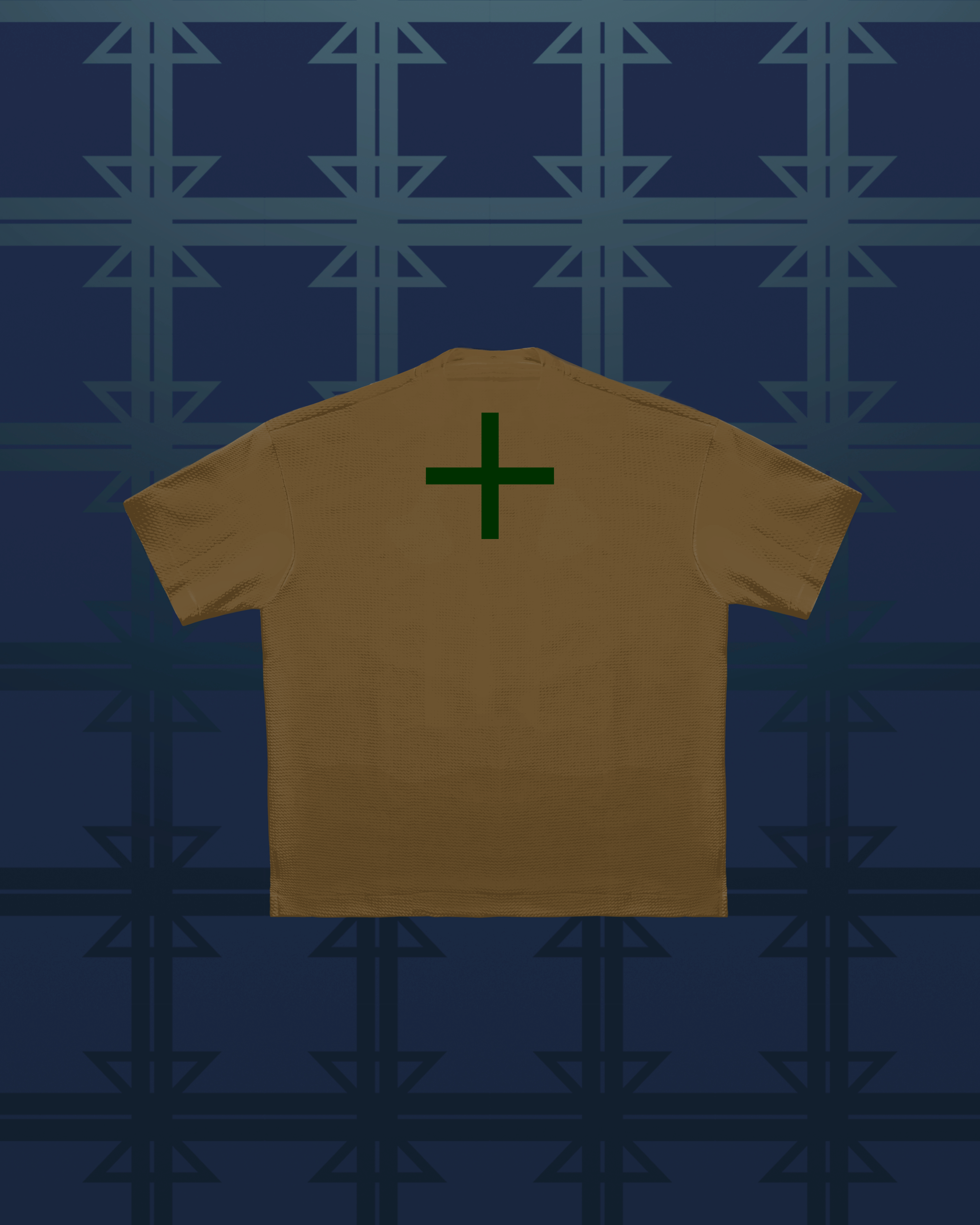 Deep Fry Logo T-Shirt - Desert Brown - Mwami