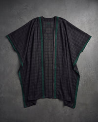 MWAMI Plaid Lace Cape — Harmattan '25