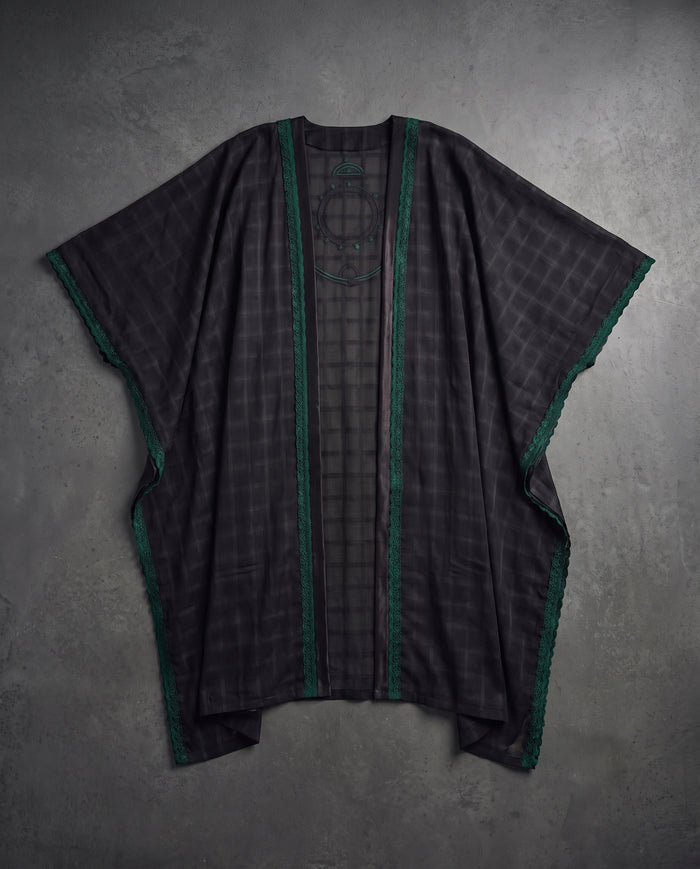 Harmattan Plaid Lace Cape — Harmattan '25