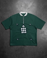 Harmattan Cotton Boubou Motif Polo