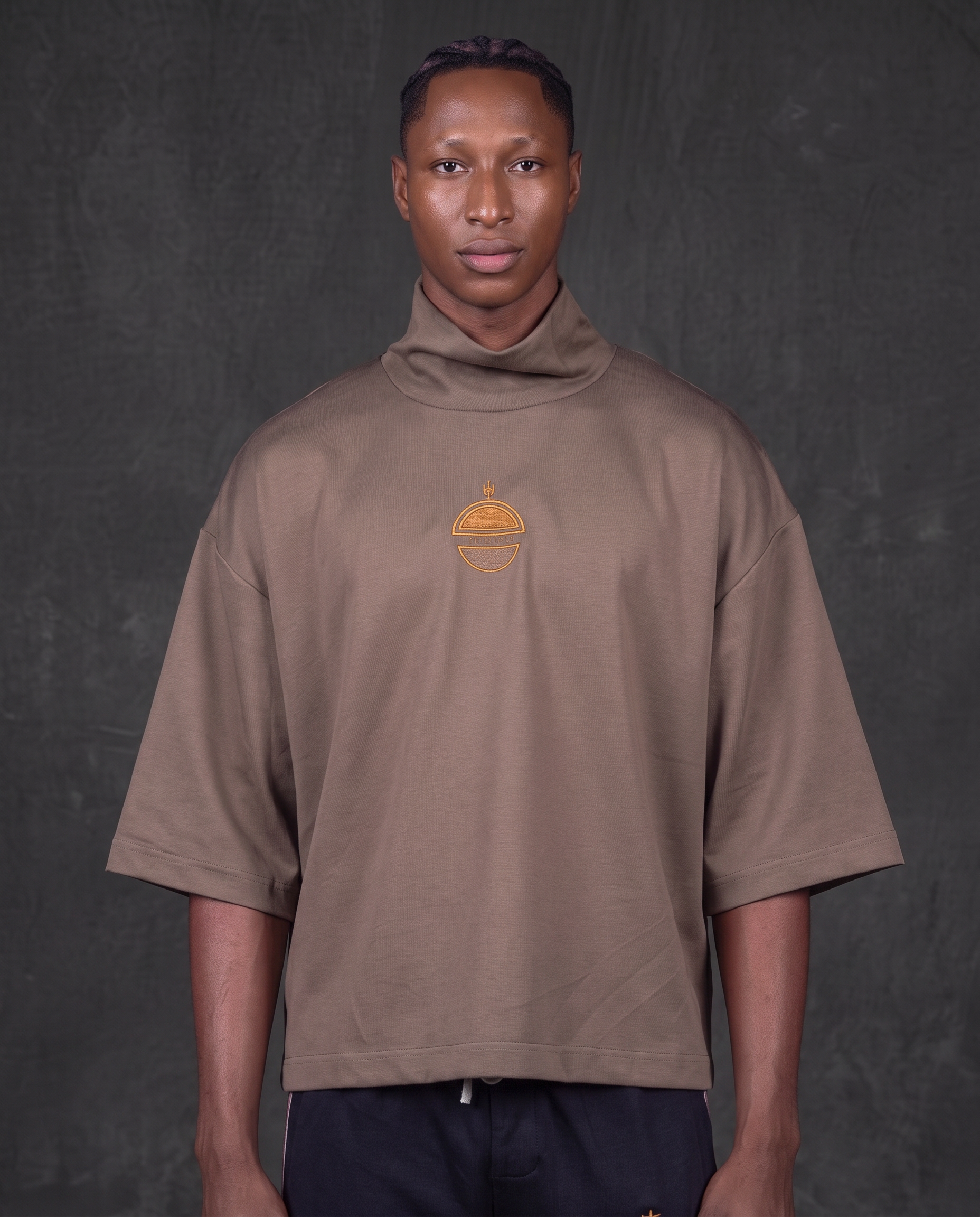 Hamattan Goalie mockneck Tee