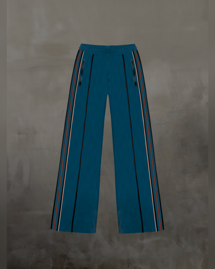 Stealth Track Pants - Egyptian Teal - Mwami