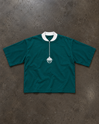 Emerald Cotton Polo — Harmattan '26