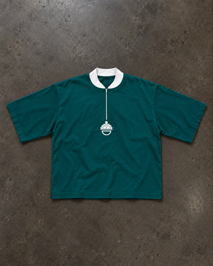 Emerald Cotton Polo — Harmattan '26