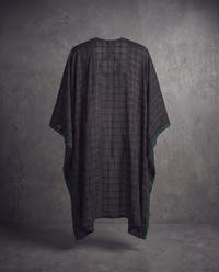 Harmattan Plaid Lace Cape — Harmattan '25